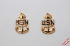 Pos. 136_1001: US Navy Kragenspiegel (gebraucht) - Bild vergr��ern 