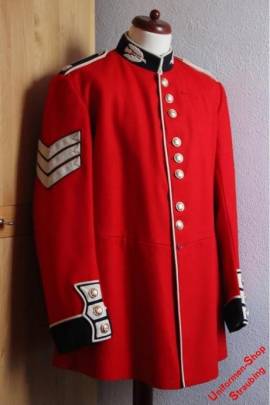 Pos. A02_0118: Scots Guards Uniform Jacke Gr. 50� (gebraucht) - Bild vergr��ern 
