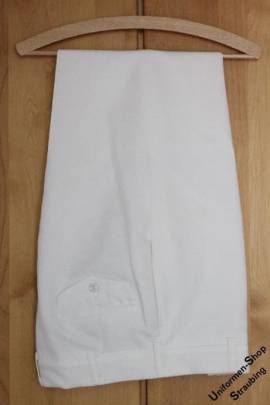 Pos. A38_0007: USMC Dress White Hose US-Gr. 34S (gebraucht) - Bild vergr��ern 