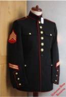 Pos. 012_0721: USMC Dress Blue Jacke US-Gr. 42R (gebraucht)
