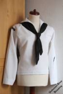 Pos. 132_7811: US Navy Dress Blue Crackerjack Jumper US-Gr. 42S (gebraucht)