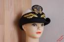 Pos. 141_9166: US Navy M&uuml;tze Frauen Admiral US-Gr. 22 1/2 (gebraucht)