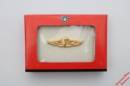 Pos. 447_1451: US Navy oder USMC Abzeichen (Mini) Fallschirmspringer Gold 10 mm x 35 mm (neu)