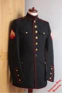 Pos. A01_0095: USMC Dress Blue Jacke US-Gr. 39XL (gebraucht)