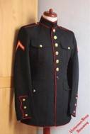 Pos. A01_0106: USMC Dress Blue Jacke US-Gr. 40L (gebraucht)