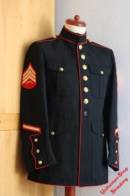 Pos. A01_0145: USMC Dress Blue Jacke US-Gr. 42R (gebraucht)