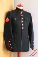 Pos. A01_0146: USMC Dress Blue Jacke US-Gr. 39R (gebraucht)