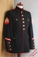 Pos. A01_0199: USMC Dress Blue Jacke US-Gr. 41L (gebraucht)
