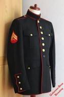 Pos. A01_0219: USMC Dress Blue Jacke US-Gr. 42R (gebraucht)