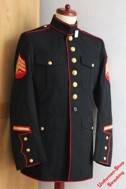 Pos. A01_0224: USMC Dress Blue Jacke US-Gr. 44L (gebraucht)