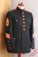 Pos. 012_0633: USMC Dress Blue Jacke US-Gr. 42L (gebraucht)