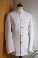 Pos. A13_0512: US Navy Dress White Choker Jacke Offizier (gebraucht)