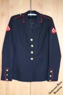 Pos. A40_0190: USMC Dress Blue Jacke Damen US-Gr. 14L (gebraucht)