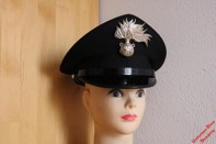 Pos. 071_0902: Carabinieri Mütze (gebraucht)