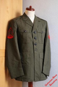 Pos. A34_0031: USMC Dress Green Jacke US-Gr. 40R (gebraucht)